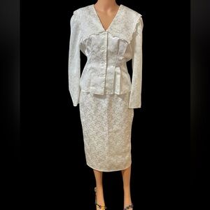 Vintage Scott McClintock Skirt/Blazer suit Size 8